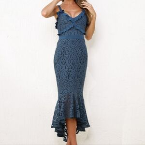 Formal midi-dress, worn once